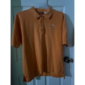 U of Tennessee Volunteers Terry Apparel Mens Polo Shirt Orange Size XL Vintage